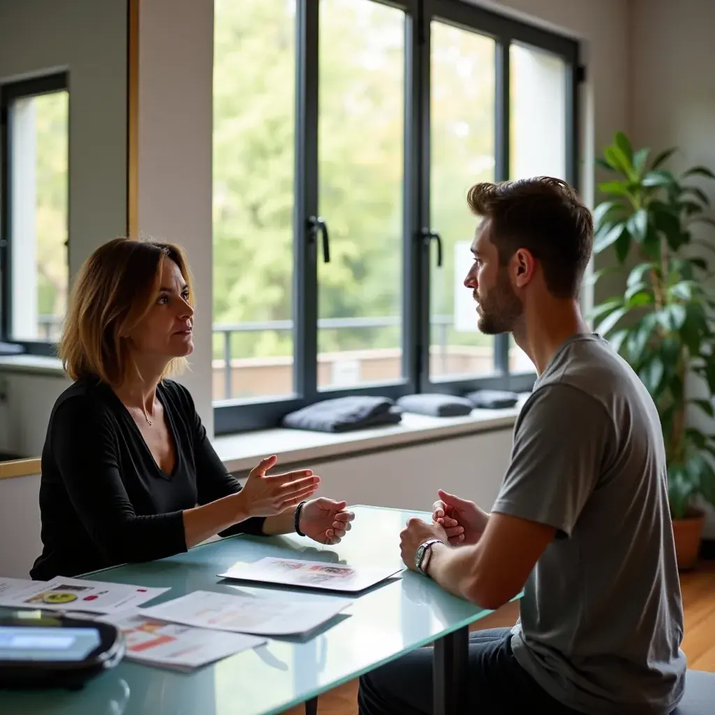 Professional team collaboration